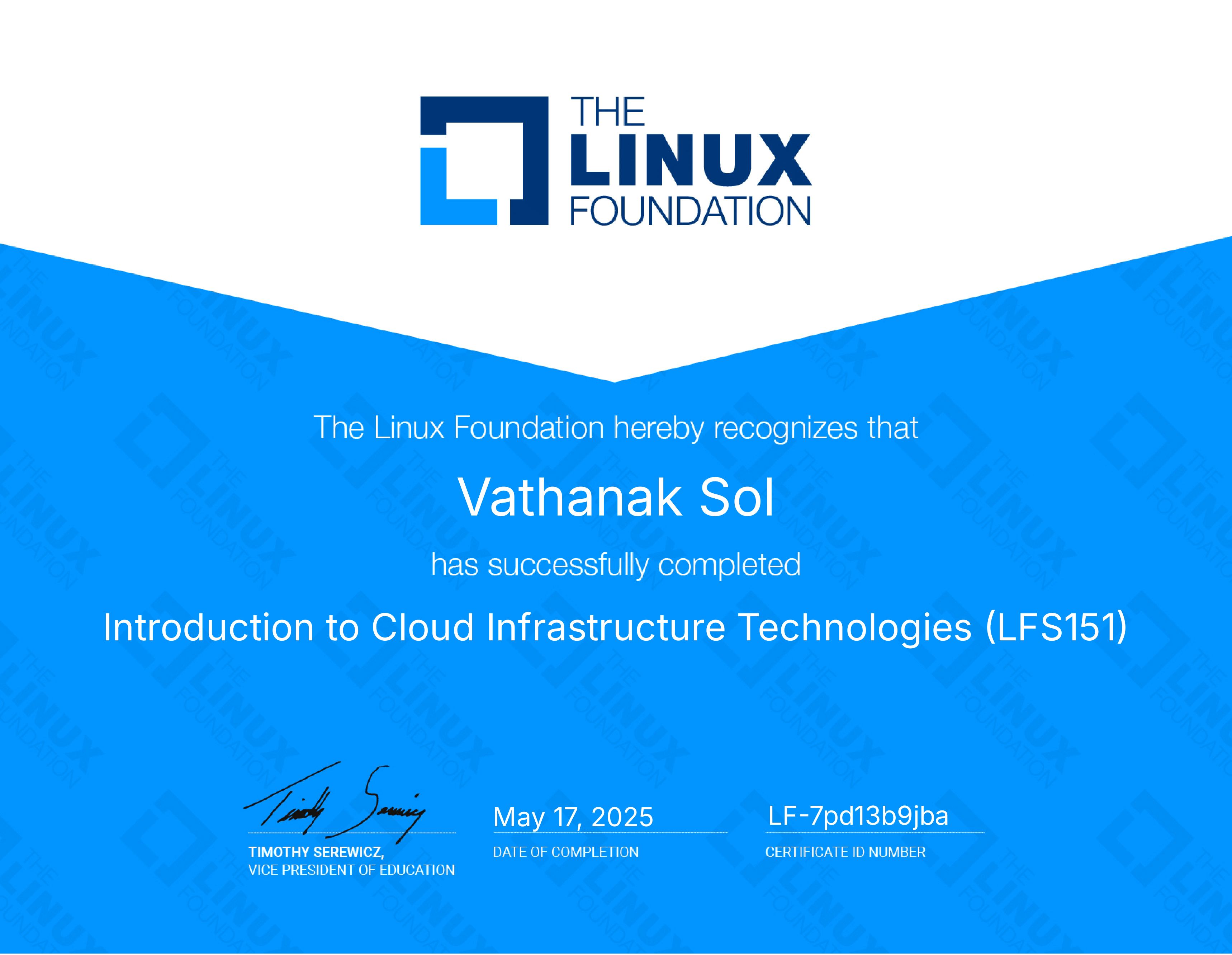 Introduction To Cloud Infrastructure